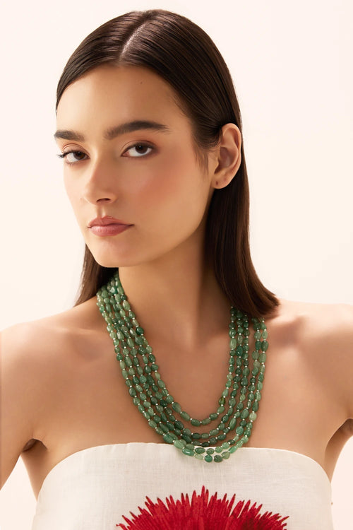 Evergreen 5 Lines Necklace