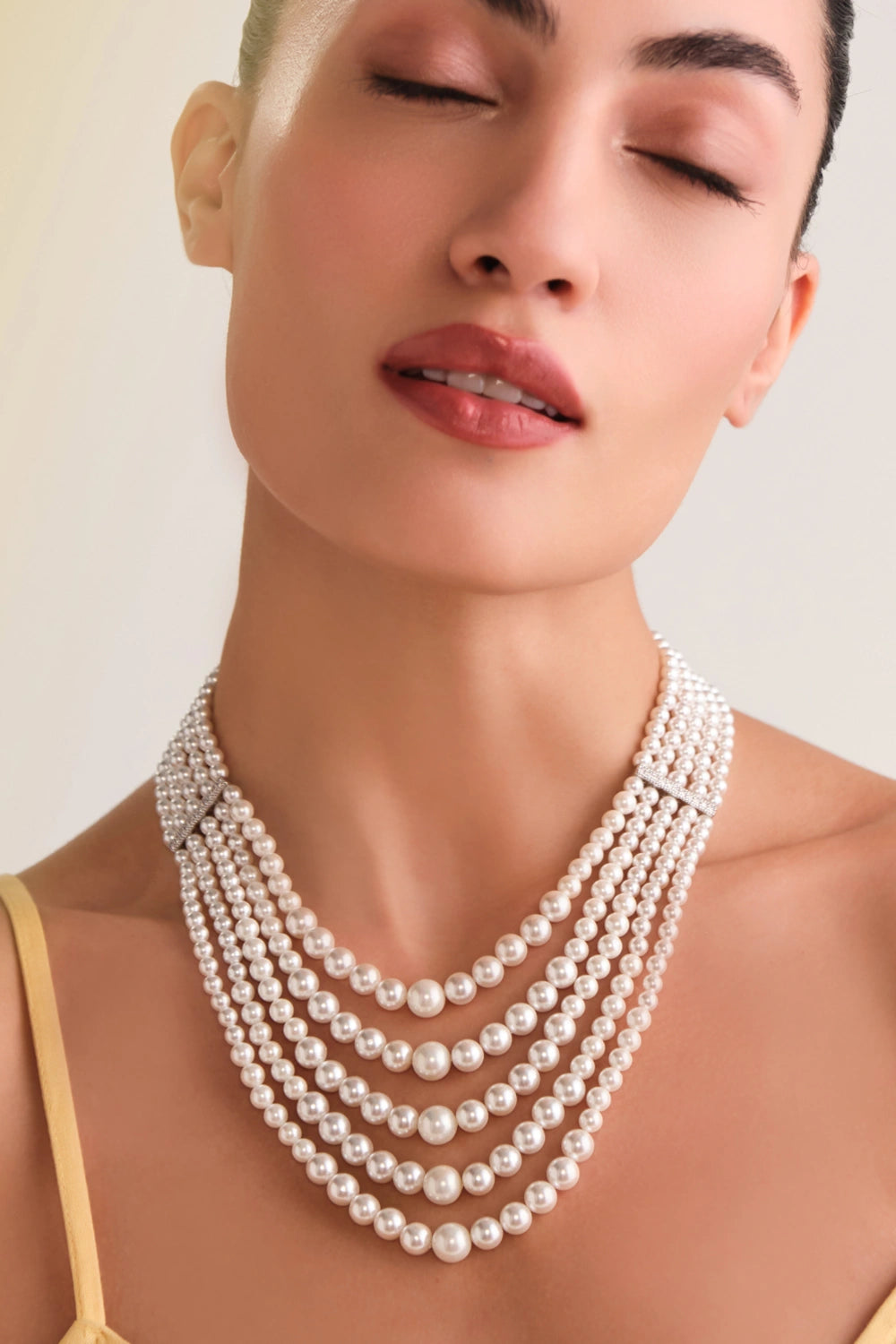 Victorian Pearl Necklace