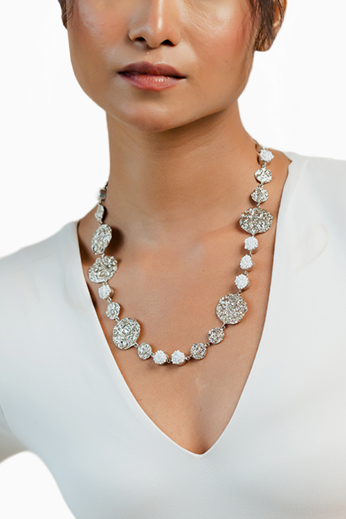 Silver Khwaab Necklace