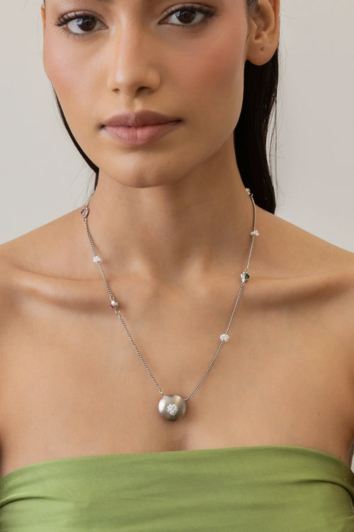 Silver Bubble Pendant