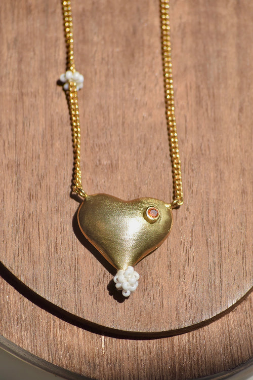 Gold Happy Hearts Pendant