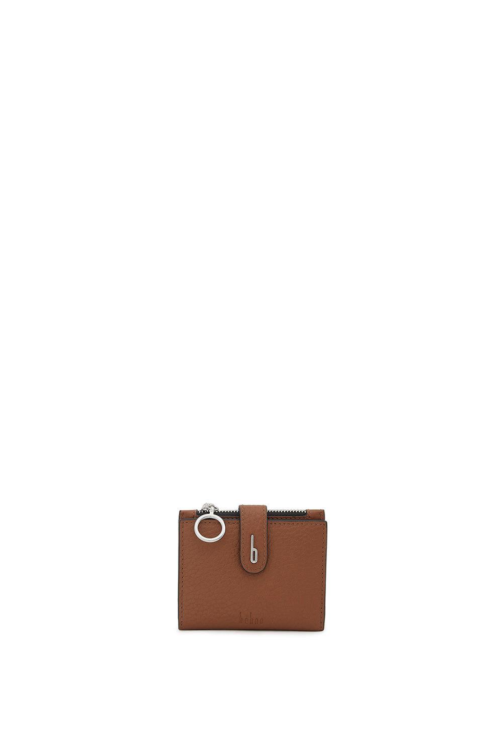 Andrea Pebble Bordeaux Mini Wallet