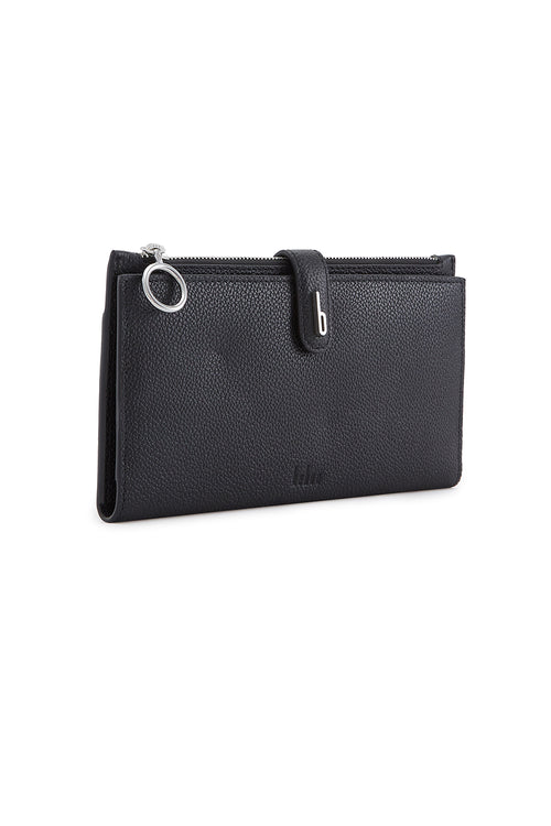 Andrea Pebble Black Wallet