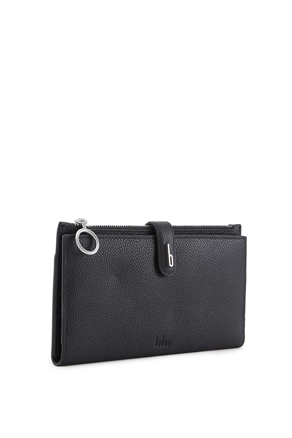 Andrea Pebble Black Wallet
