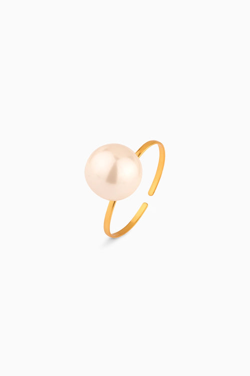 Royal Pallu White Pearl Holder