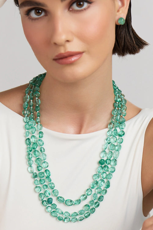 Triple Light Green Micro Tumbles