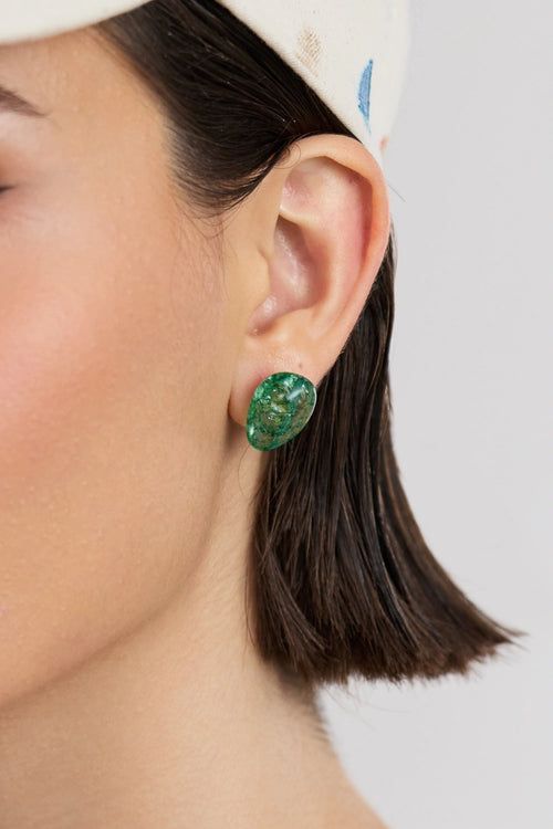 Tumble Studs-Green