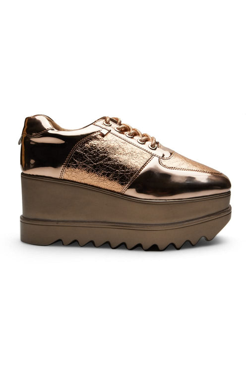 The OG Rose Gold Wedge Sneakers