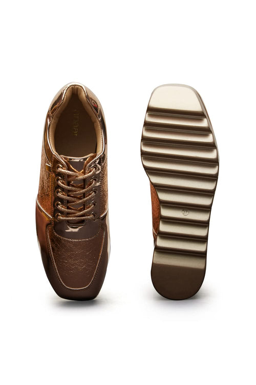 The OG Rose Gold Wedge Sneakers