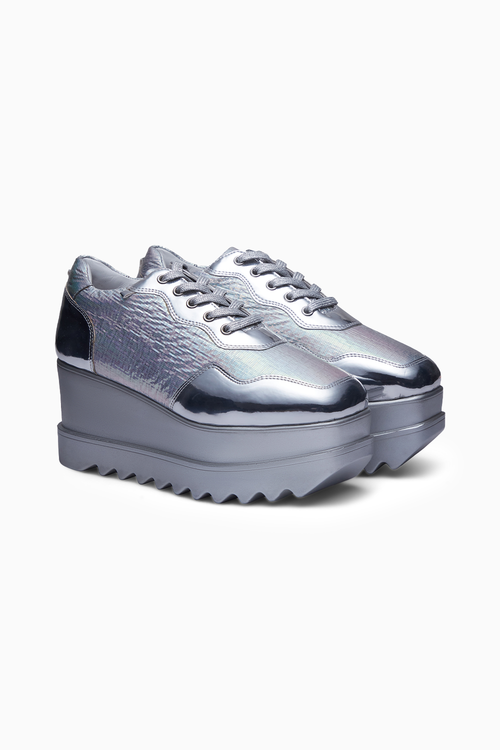 Boogie Woogie Wedding Wedge Sneakers