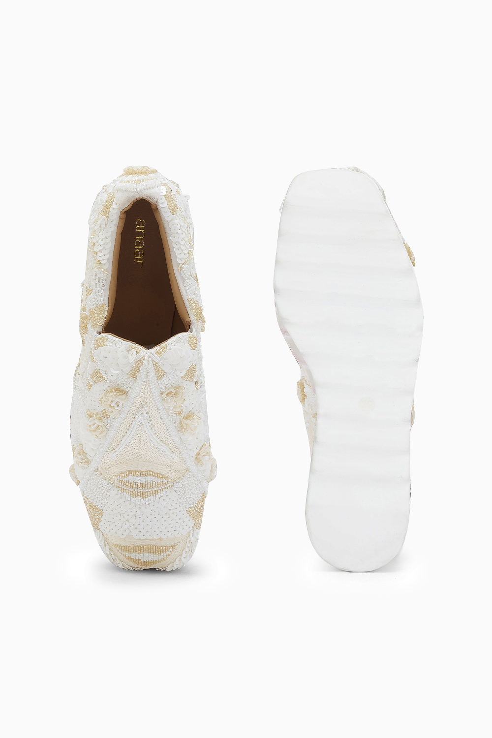 Enchanted Wedding Wedge Sneakers