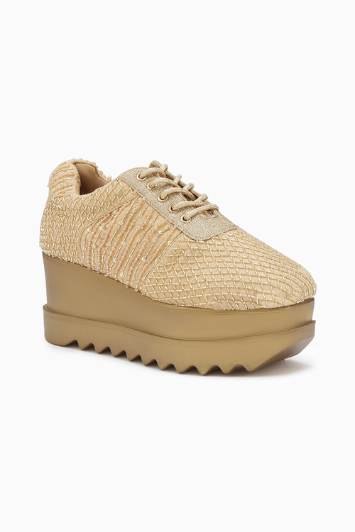 Theia Wedding Wedge Sneakers