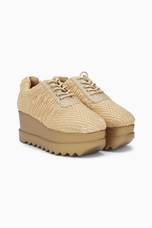 Theia Wedding Wedge Sneakers