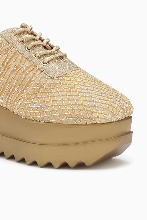Theia Wedding Wedge Sneakers