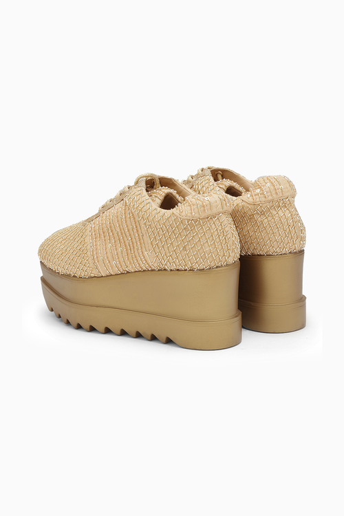 Theia Wedding Wedge Sneakers