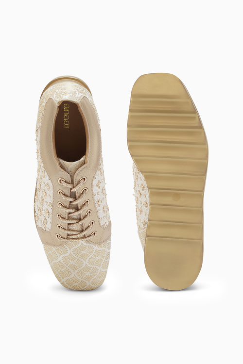 Rumi Wedding Wedge Sneakers