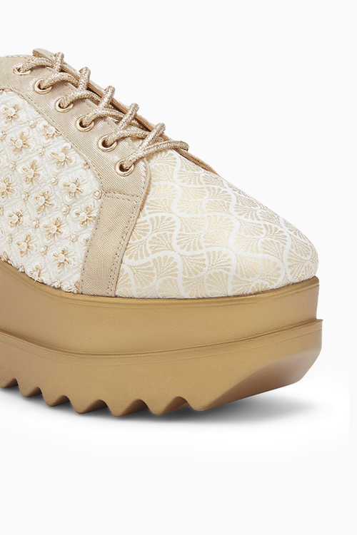 Rumi Wedding Wedge Sneakers