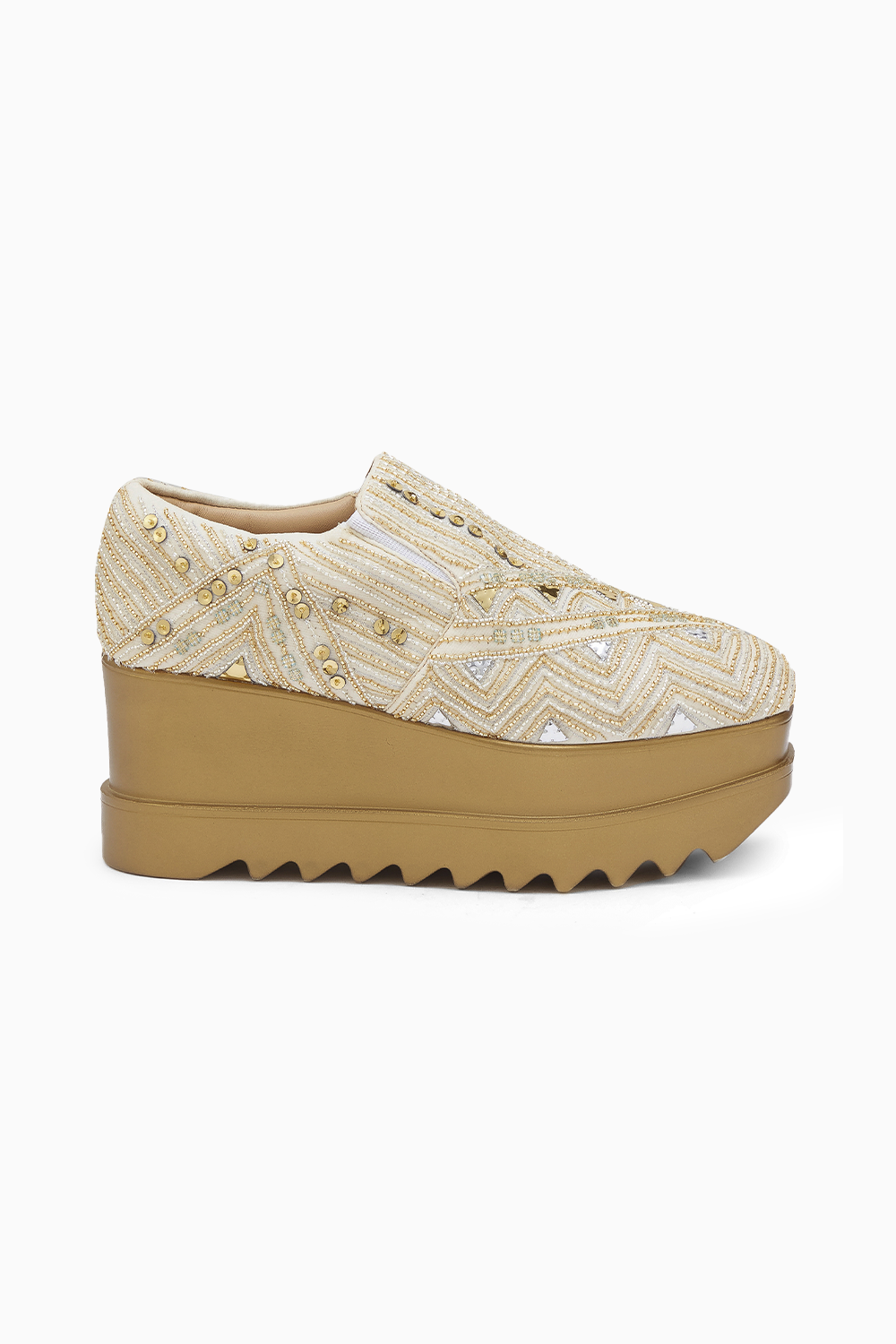 Art Deco 23 Wedding Wedge Sneakers