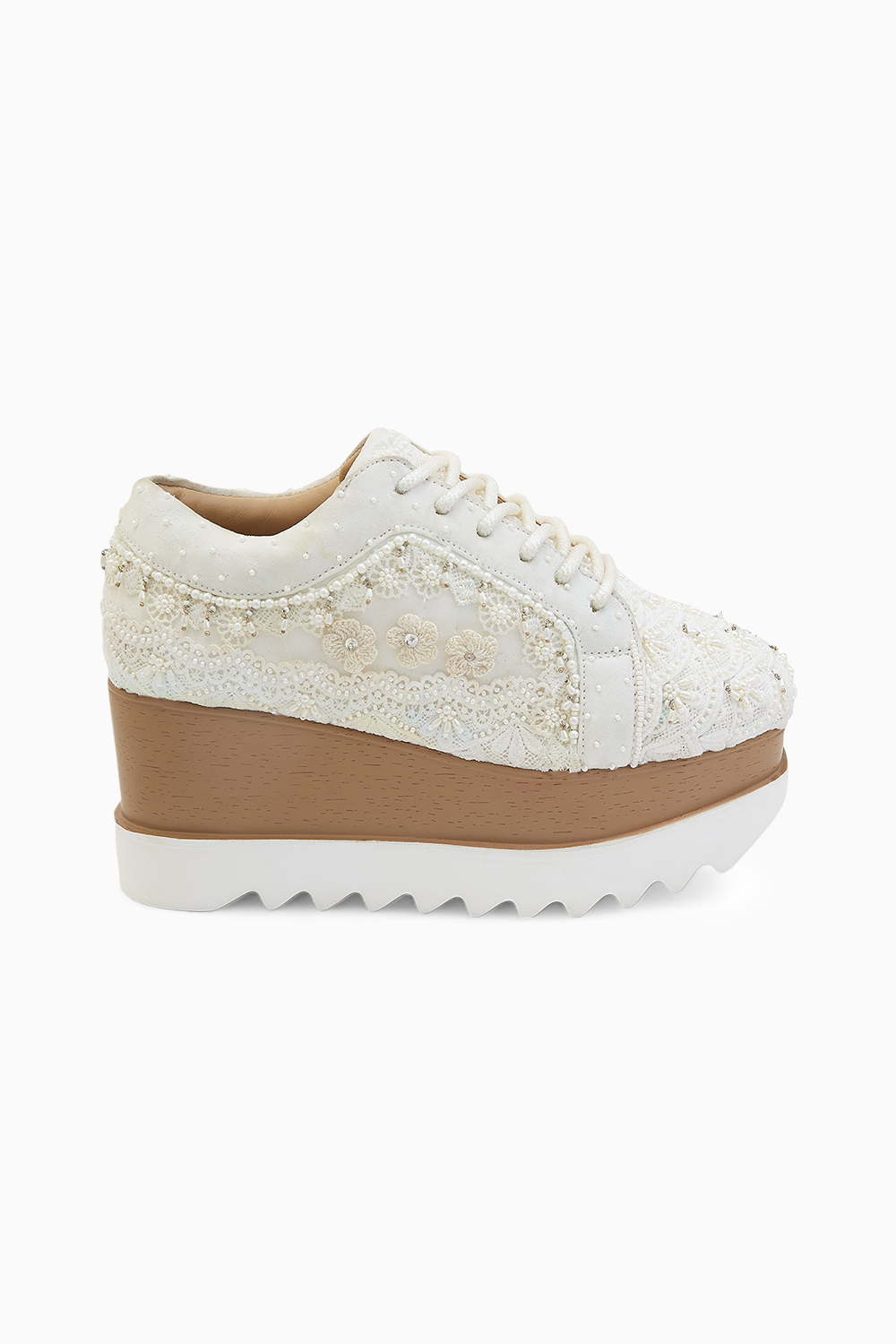 Audrey Signature Wedge Sneakers