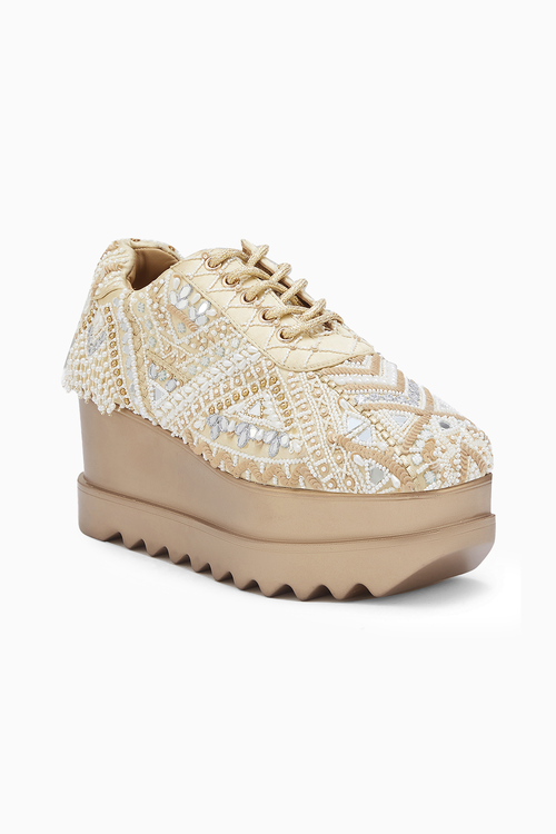 Jashn Wedding Wedge Sneakers