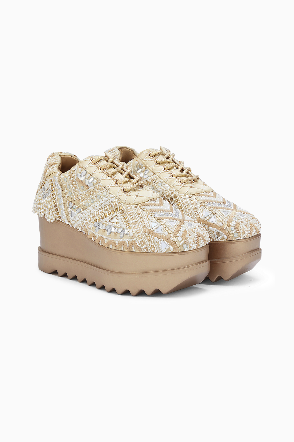 Jashn Wedding Wedge Sneakers