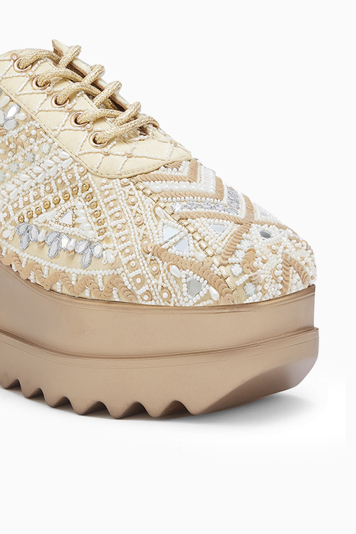 Jashn Wedding Wedge Sneakers