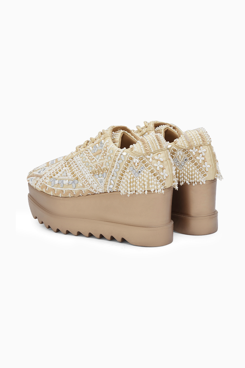 Jashn Wedding Wedge Sneakers