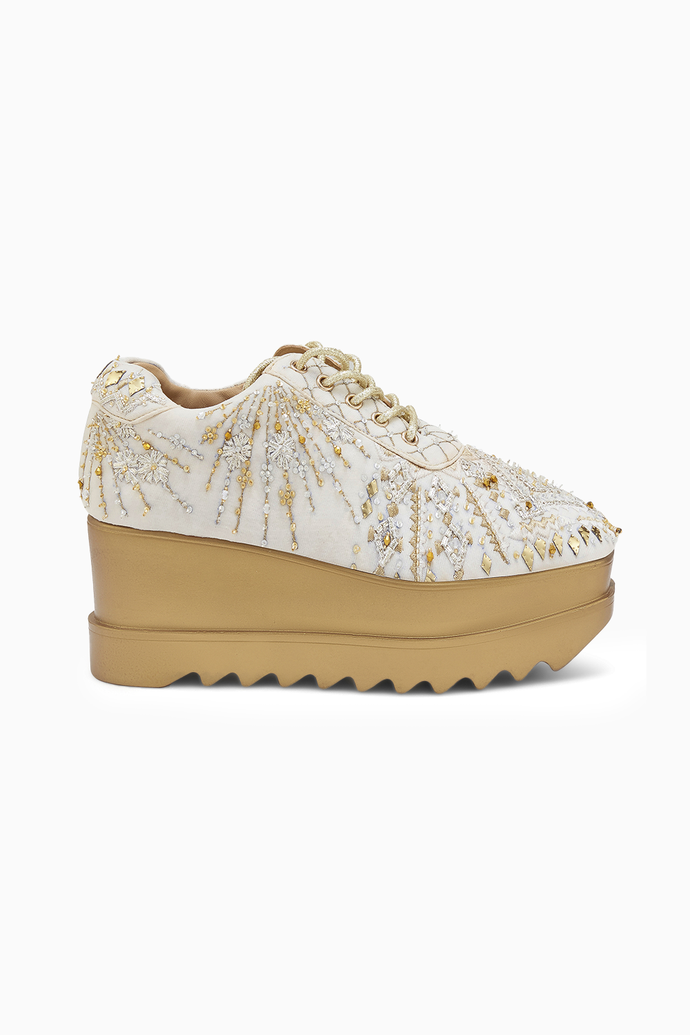 Darlings Wedding Wedge Sneakers