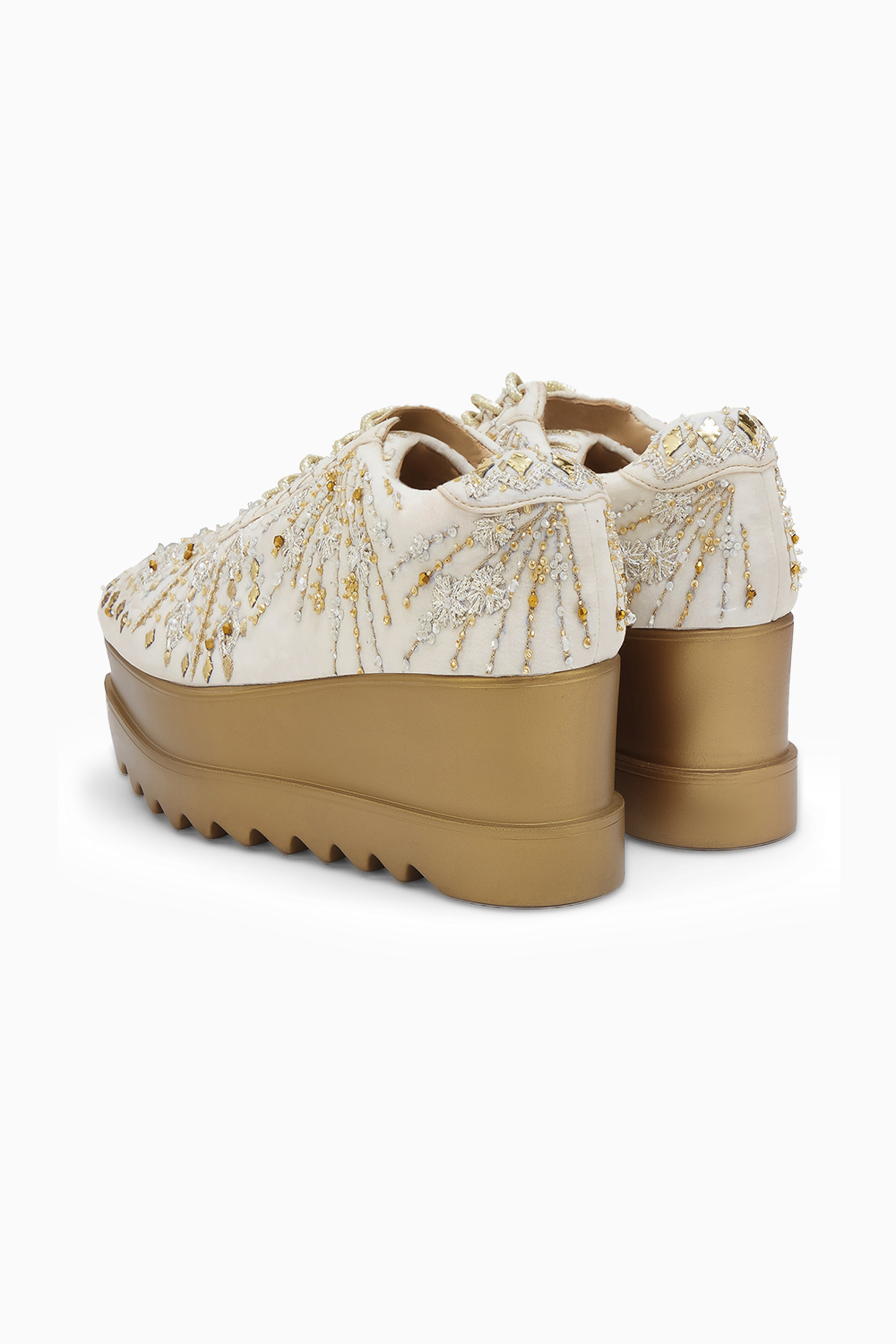 Darlings Wedding Wedge Sneakers