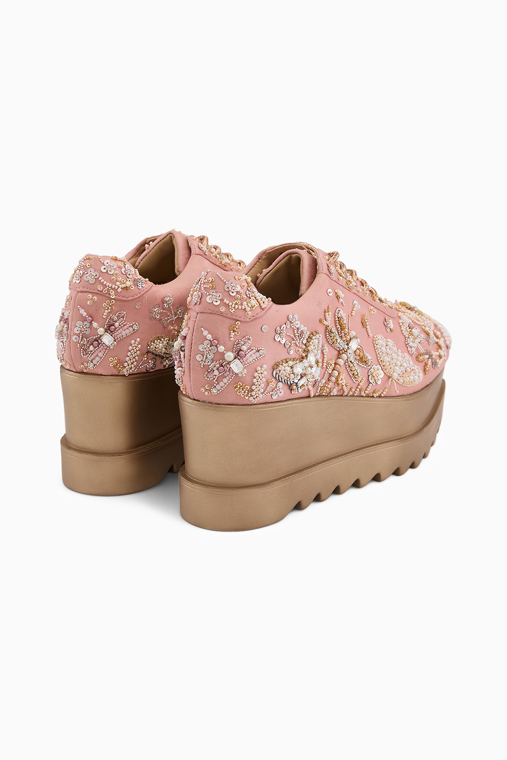 Mystic Forest Wedge Sneakers