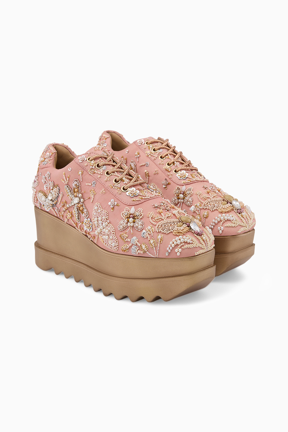 Mystic Forest Wedge Sneakers