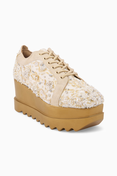 First Dance Wedge Sneakers