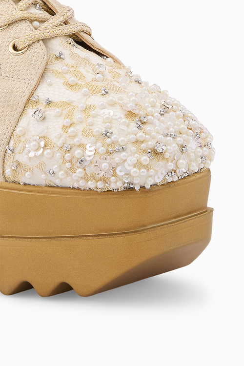 First Dance Wedge Sneakers