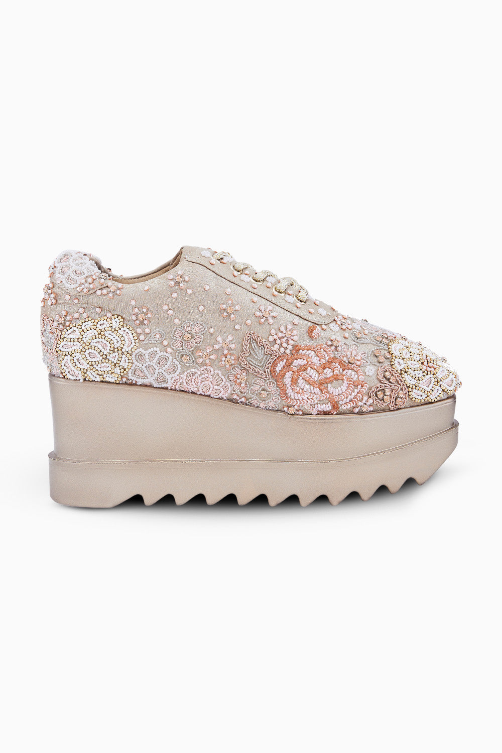 Camellia Wedge Sneakers