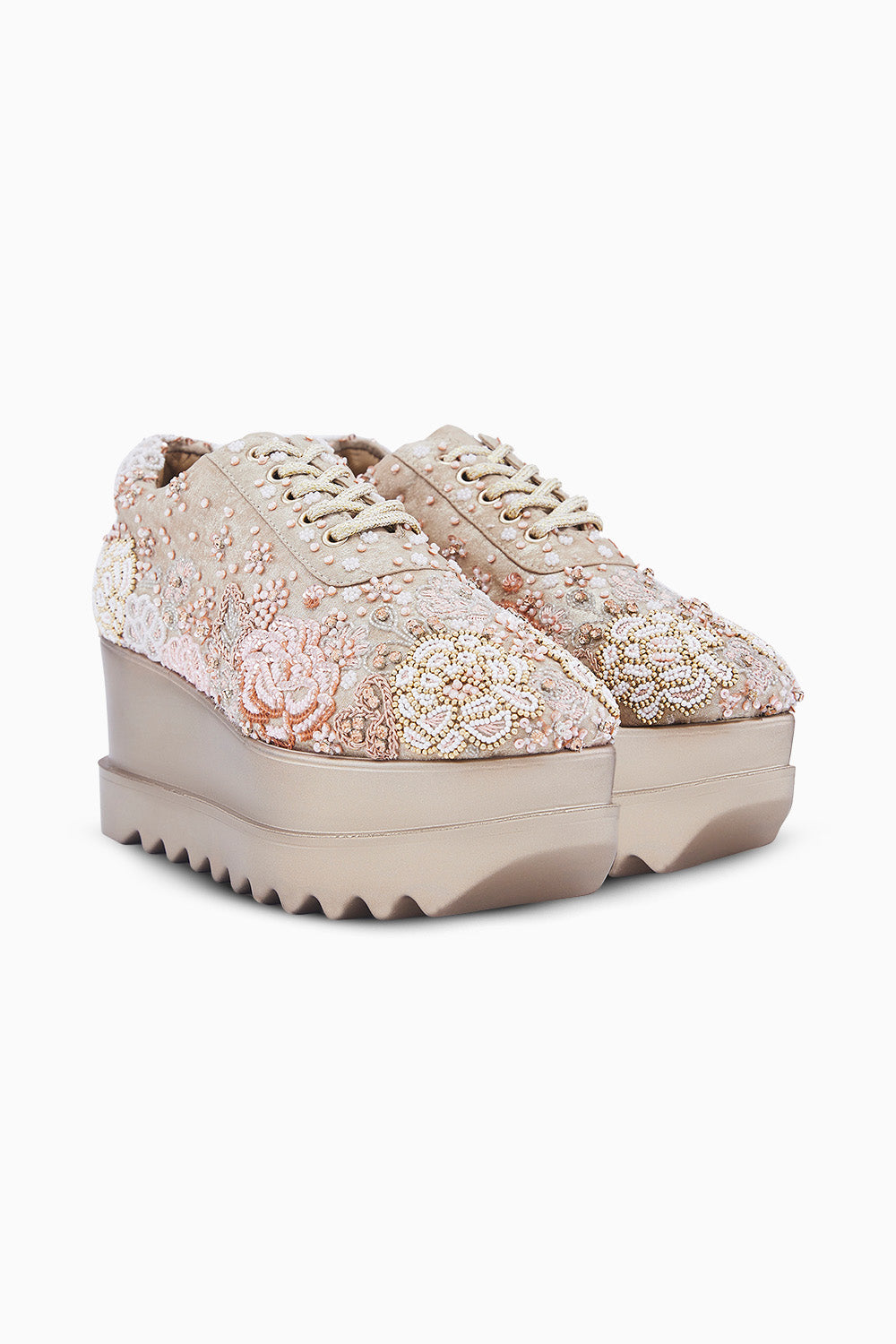 Camellia Wedge Sneakers