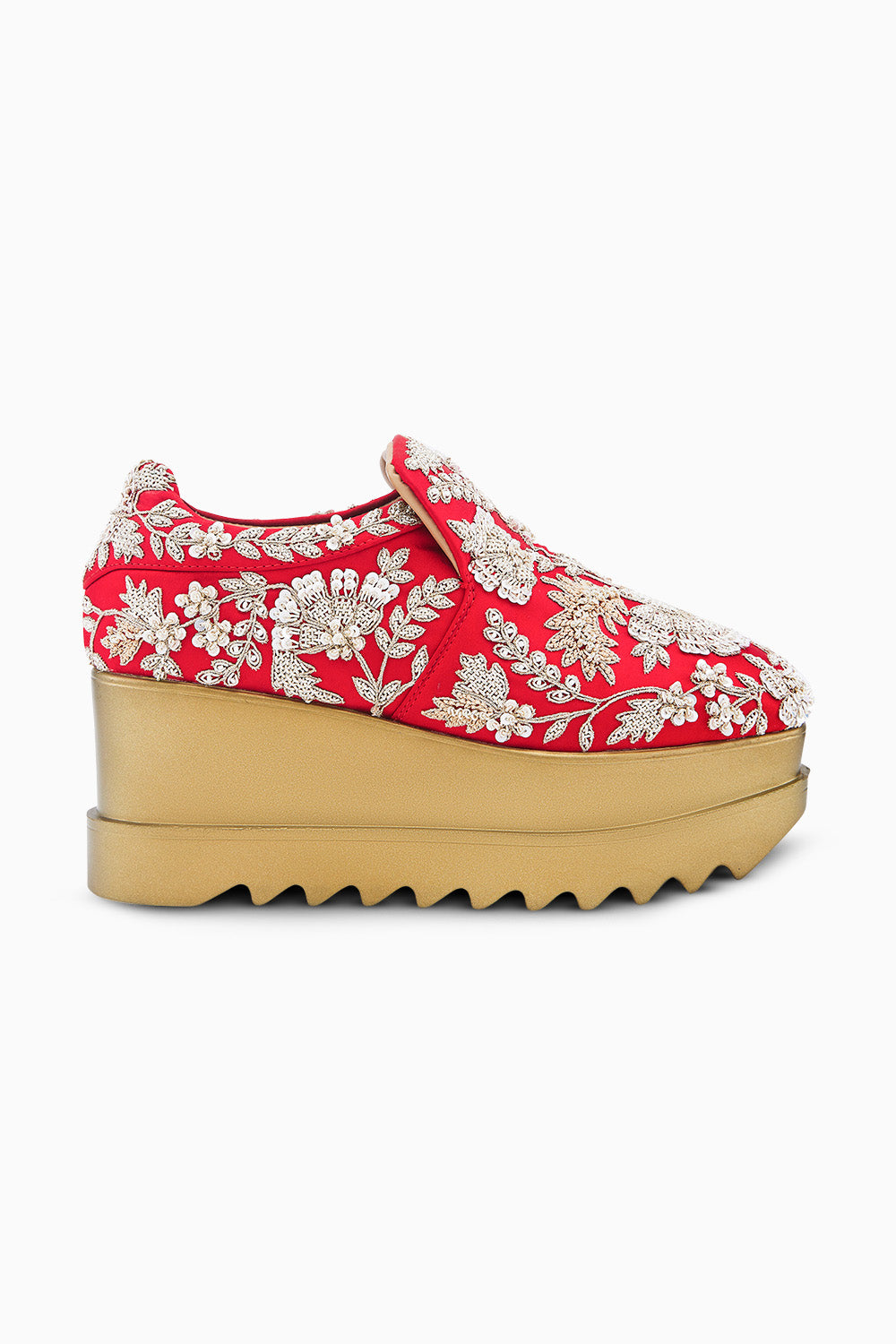 Lady Rouge Wedge Sneakers