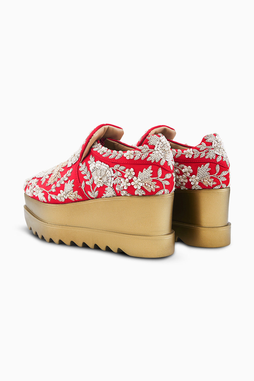 Lady Rouge Wedge Sneakers