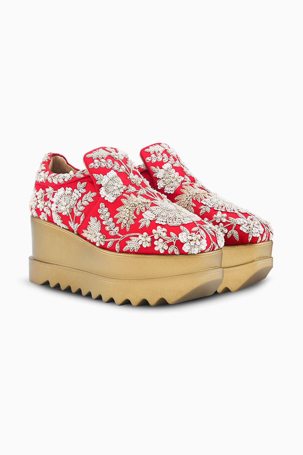 Lady Rouge Wedge Sneakers