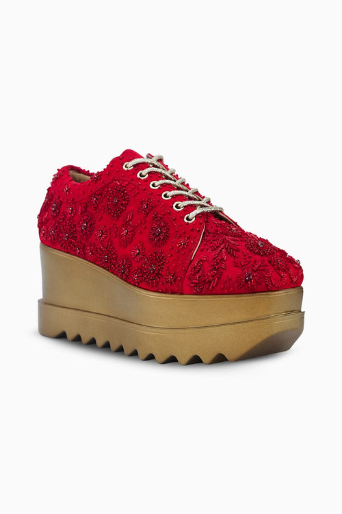 More Amore Wedge Sneakers
