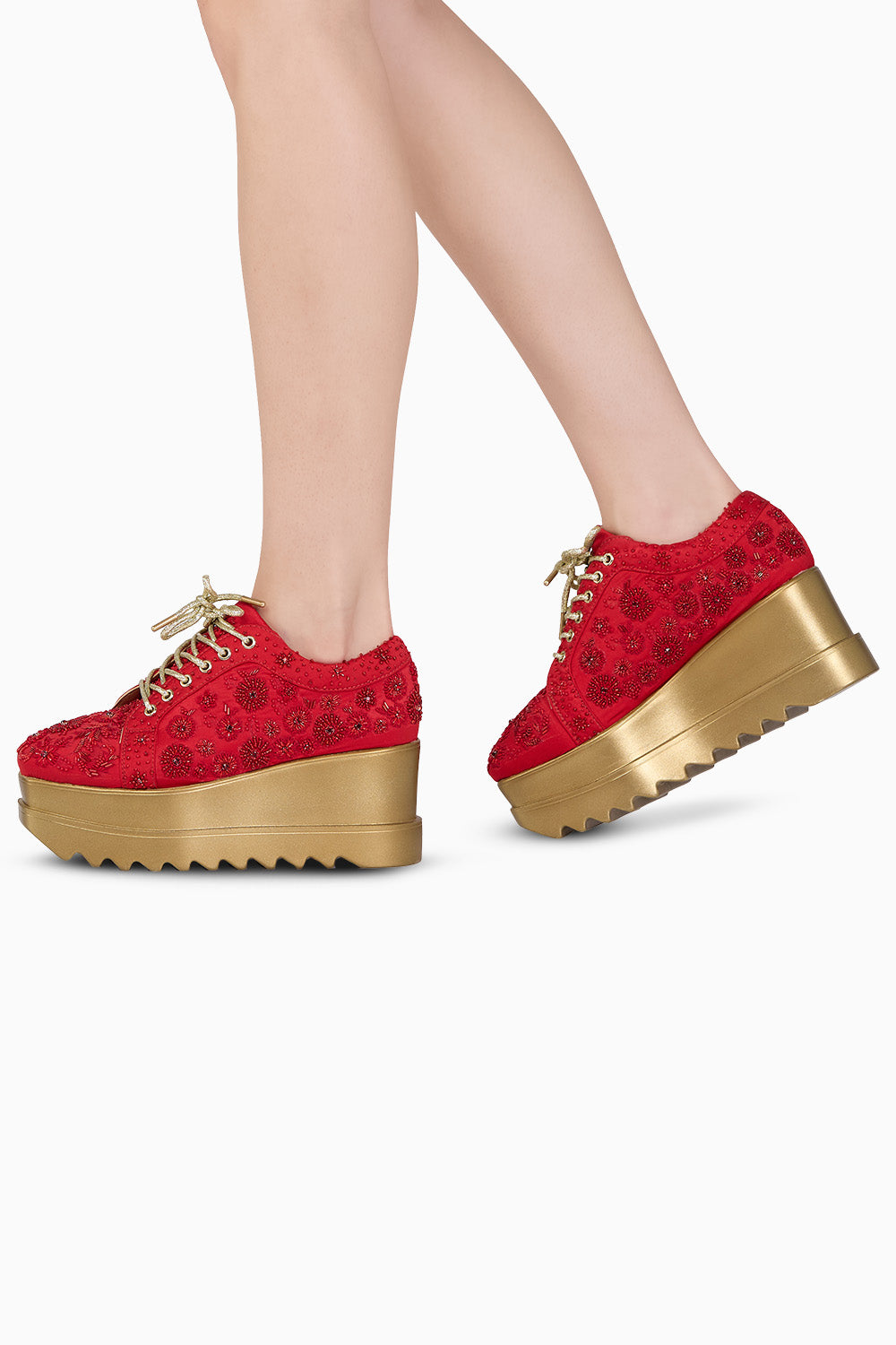 More Amore Wedge Sneakers