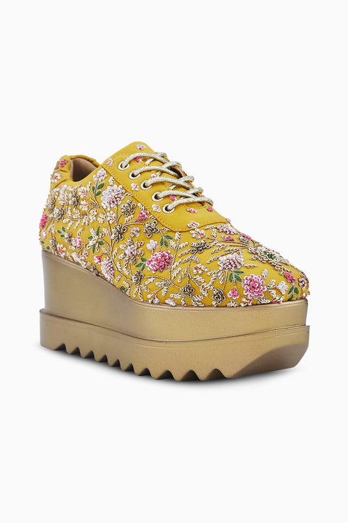 Eternal Sunshine Wedge Sneakers