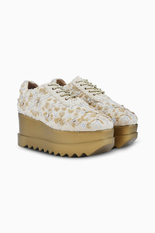 Kaleera Drop Wedge Sneakers