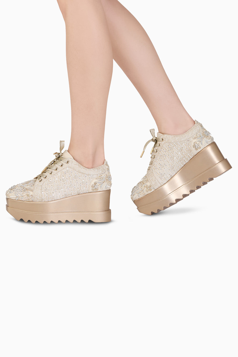 Pompeii Wedge Sneakers