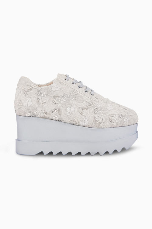 Vanilla Lulu Wedge Sneakers