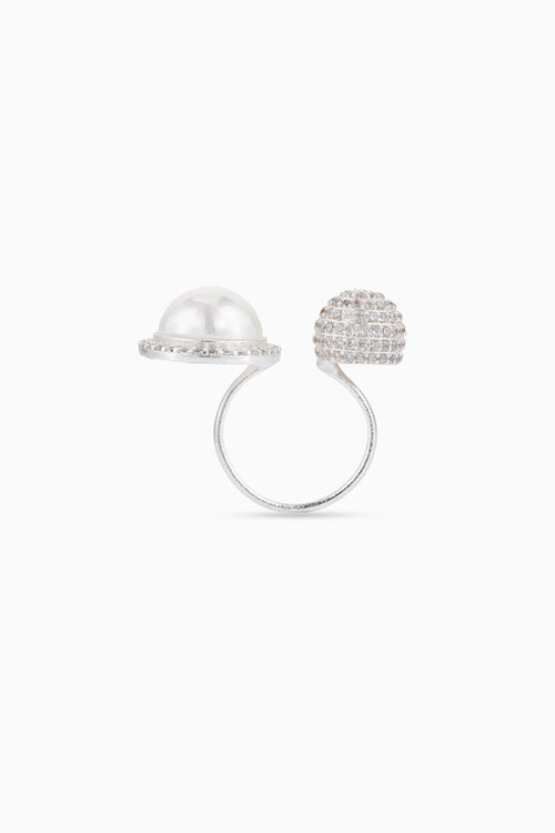 White Elan Ring
