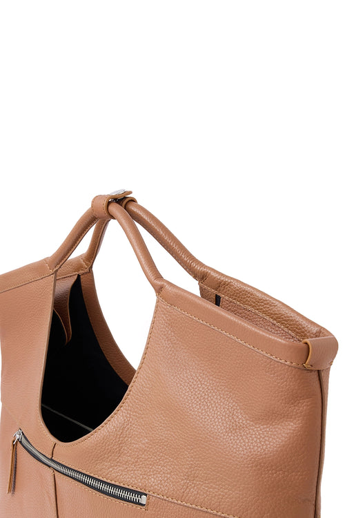 Arendt Pebble Tan Tote Bag