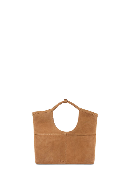 Arendt Suede Palm Tote Bag