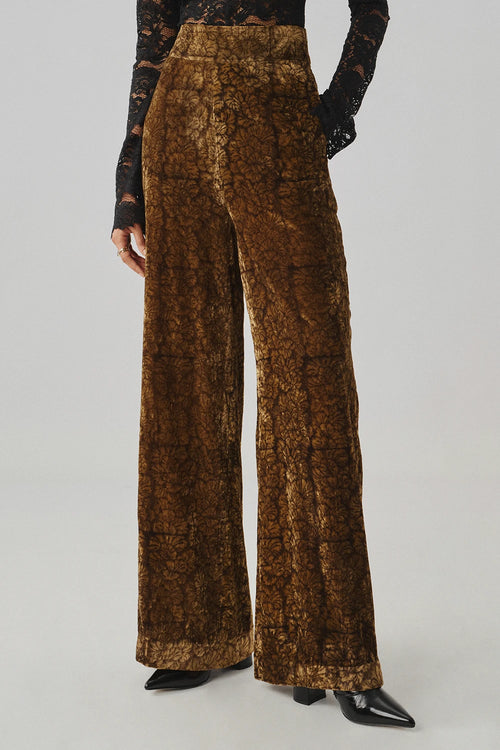 Terra Velvet Ajrakh Pants