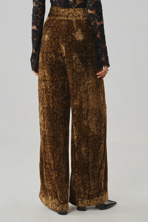 Terra Velvet Ajrakh Pants
