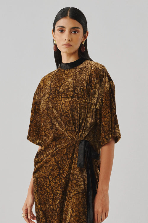 Bronze Hour T-Shirt Dress